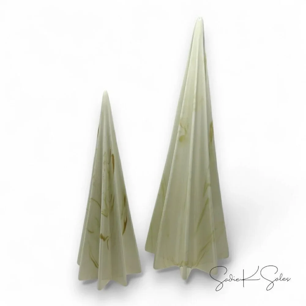 Large‎ Faceted Ceramic Tree Marble - Threshold, Target